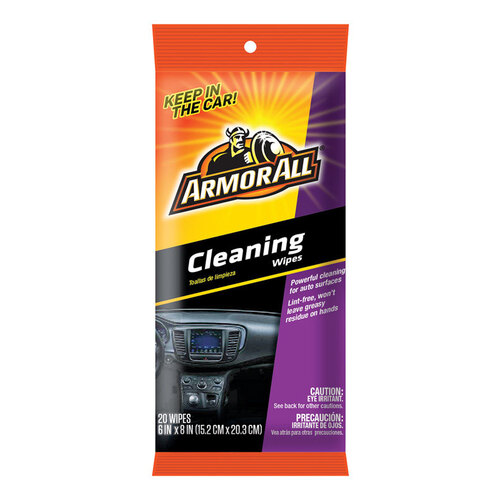 ARMOR ALL 8794794 Cleaner Multi-Surface Wipes 20 ct