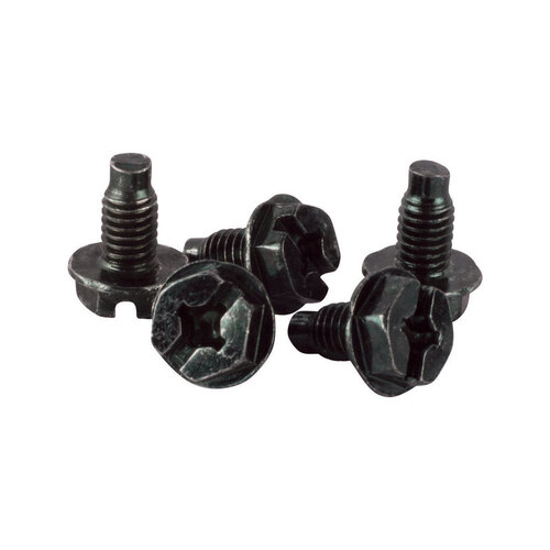 Steel City GS1SC10 Grounding Screws 3/8" L Green