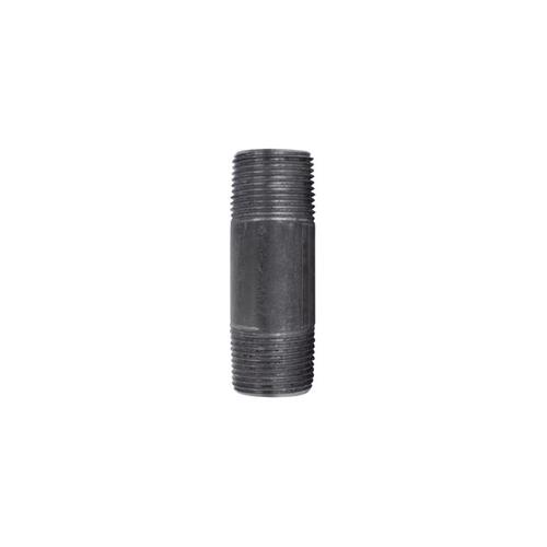 Nipple 3/4" MIP each T X 3/4" D MIP Black Steel 3" L Black - pack of 5