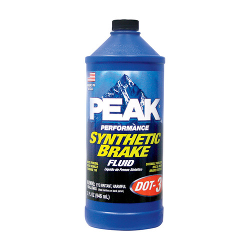 PEAK PBF032D3-04 Brake Fluid DOT 3 32 oz