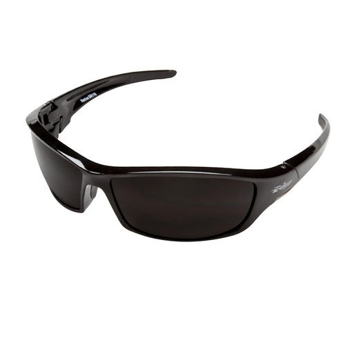 Edge Eyewear SR116 Reclus Scratch-Resistant Safety Glasses Smoke Lens Color 