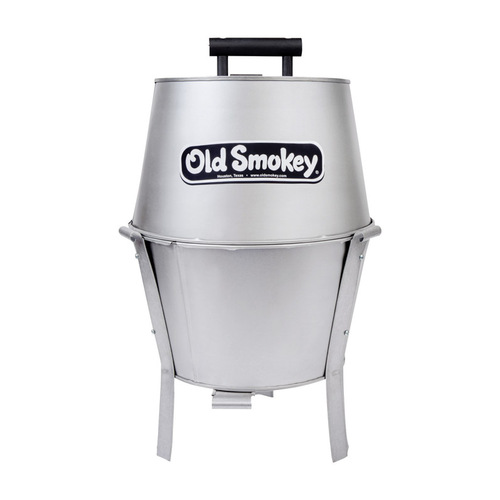 Old Smokey #14 Grill 13" Charcoal Silver Silver