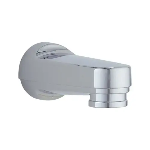 6-1/8 In. Chrome Bathtub Spout with Diverter