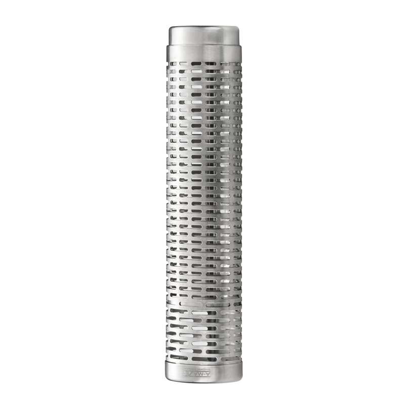 A-MAZE-N AZACC00FX40080 Tube Smoker Stainless Steel 2.5" W Silver