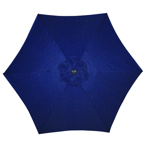 Living Accents UM90BKOBD73 Umbrella 9 ft. Tiltable Navy Blue Market