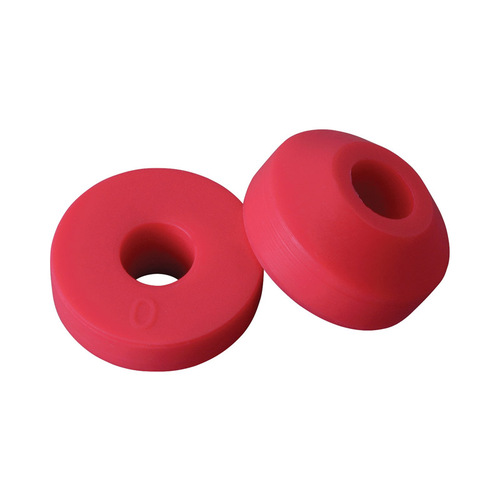 Beveled Faucet Washer 1/2" D Rubber Red