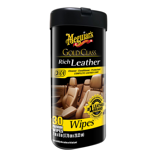 Leather Wipes, Sweet Herbal, Effective to Remove: Dirt, Grime, 25-Wipes