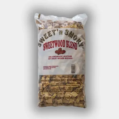 Chigger Creek 8685166 Wood Smoking Chips Sweet' N Smoky All Natural Sweetwood 200 cu in