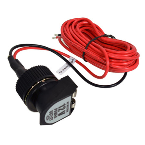 Socket 12 V Black/Red For Universal Black/Red