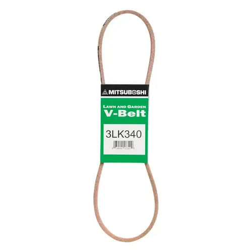 V-Belt Super KB 3LK340 0.38" W X 34" L For Snow Blowers Beige