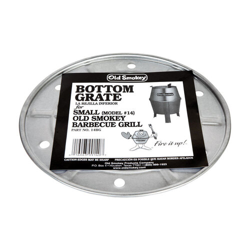 Bottom Charcoal Grate Aluminum/Steel 13" L X 13" W Old Smokey