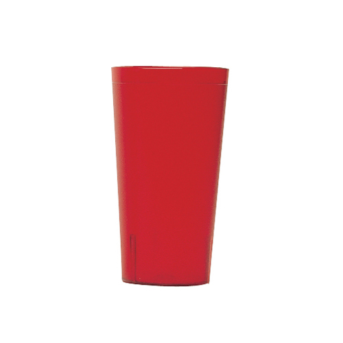 Cambro Colorware 32 Ounce Red Plastic Tumbler Cup, 24 Each