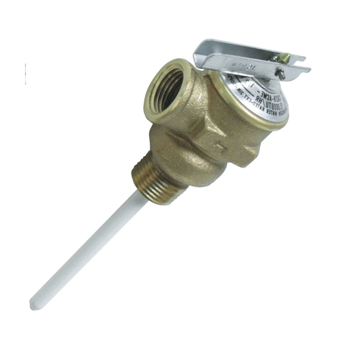 Camco 10423 Temperature and Pressure Relief Valves 1.6" L Gold