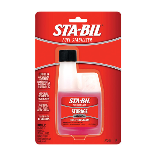 Sta-Bil 87237 Fuel Stabilizer Gasoline 4 oz