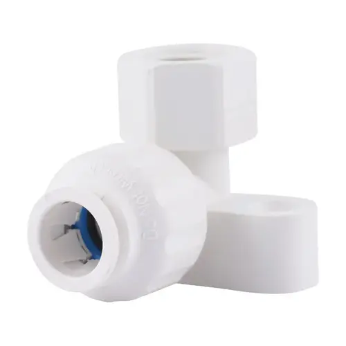 Drop Ear Elbow Quick Connect Push to Connect 1/2" CTS T X 1/2" D NPT