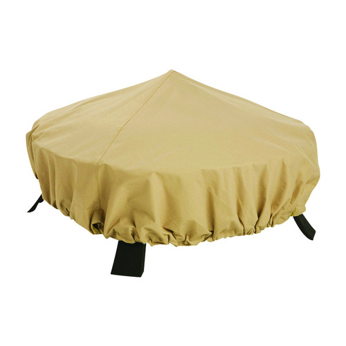 Classic Accessories 58992 Fire Pit Cover 44" W Sand Polyester Sand