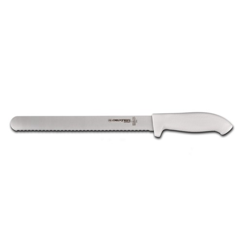DEXTER-RUSSELL 24243 Dexter Softgrip 12 Inch Scalloped Roast Knife, 1 Each