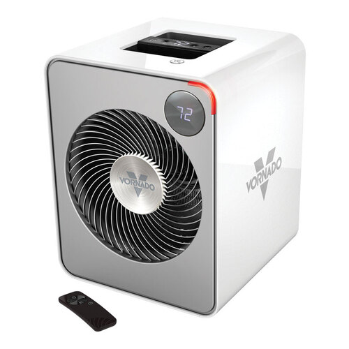 Vornado EH1-0116-43 Heater with Auto Climate VMH500 150 sq ft Electric Whole Room White