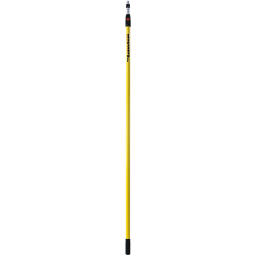 Mr. LongArm 7512 Extension Pole Super Tab-Lok Telescoping 6.2-11.2 ft. L X 1-1/4" D Aluminum/Fiberglass Extension Pol Yellow/Black