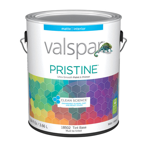 Valspar 027.0018502.007XCP4 Paint Pristine Flat Tintable Medium Base