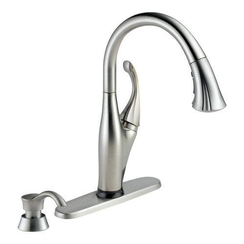 Pull-Down Kitchen Faucet Addison One Handle Stainless Steel Smart Stainless Steel