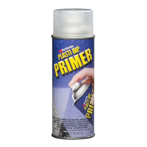 Multi-Purpose Rubber Coating Primer Flat/Matte Clear 11 oz oz Clear