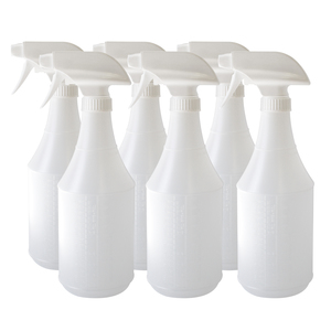 U.S.CHEMICAL D4204027 6 PACK OF 24 OZ SPRAY BOTTLE FOR THE DISPENSING OF CLEANERS U S CHEMICAL Bottle with Sprayer