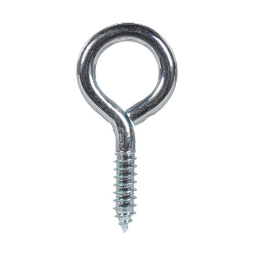 Screw Eye 7/16" D X 3-7/8" L Zinc-Plated Steel 325 lb. cap. Zinc-Plated