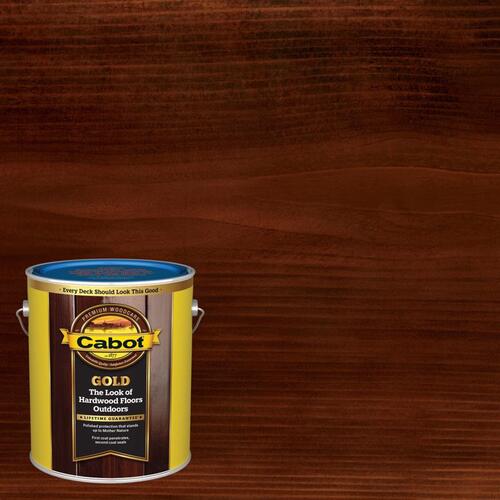 140.00.007 Floor Stain, Moonlit Mahogany, Liquid, 1 gal, Can