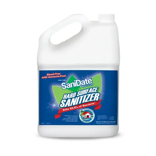 Hard Surface Sanitizer SaniDate Non-Scented Scent Liquid 1 gal