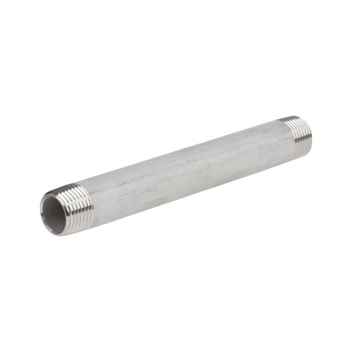 Nipple 1-1/4" MPT Stainless Steel 3" L