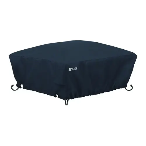 Classic Accessories 5555601040100 Fire Pit Cover 12" H X 36" W X 36" L Black Polyester Black