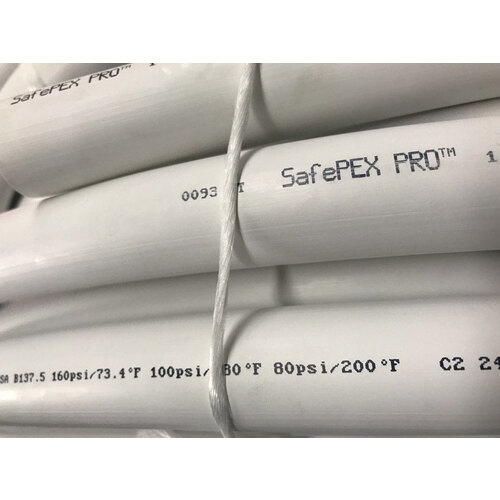 Safe PEX 16205 Tubing Pro 3/4" D X 5 ft. L PEX 100 psi