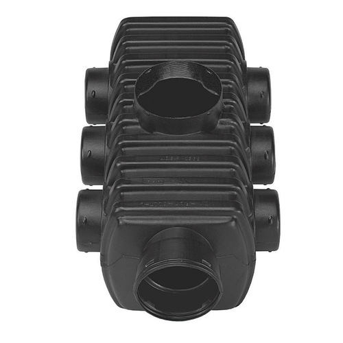 Advance Drainage Systems 1369AB Distribution Box Round Plastic 6 gang