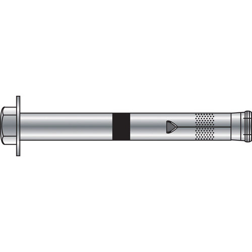 Sleeve Anchors 3/8" D X 4" L Steel Hex Head