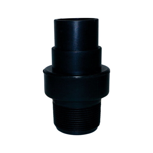 Campbell AWSC 150BLK Check Valve 1-1/2" D X 1-1/2" D Plastic Swing