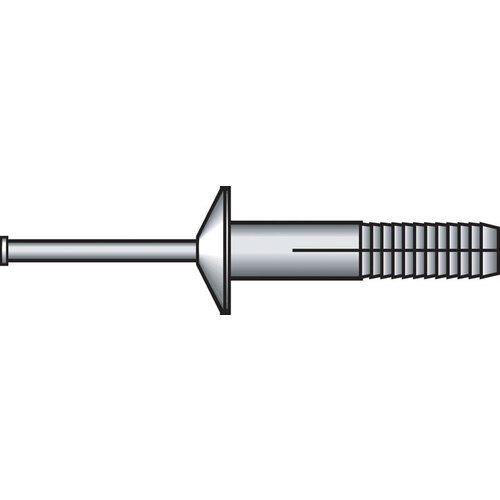 Truss Head Anchor 3/16" D X 1" L Nylon Truss Head