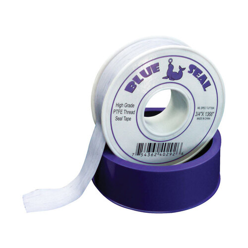 Blue Seal 40292C Thread Seal Tape Purple 3/4" W X 1368" L Purple