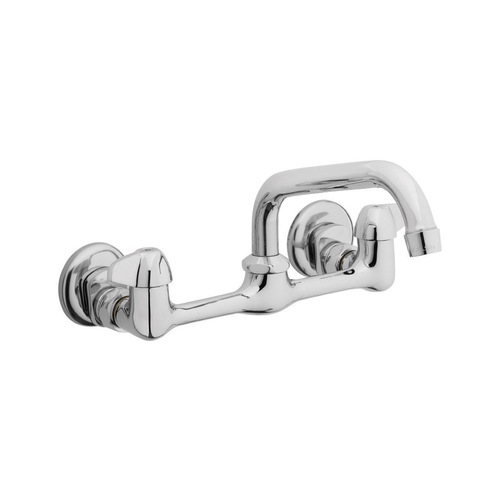 Homewerks 17 Kitchen Faucet Two Handle Chrome Chrome