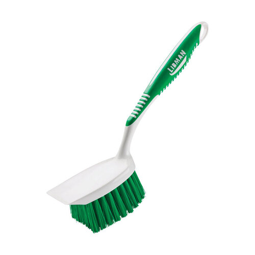 Libman 54 Long Handle Scrub Brush 5.5" W Medium Bristle 71/2" Plastic