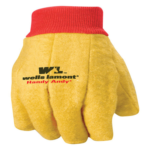 Wells Lamont 300 Chore Gloves Men's Indoor/Outdoor Yellow One Size Fits