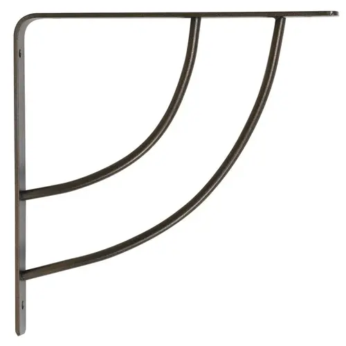 Bracket John Sterling Bronze 12 Ga. 8" L 100 lb - pack of 10