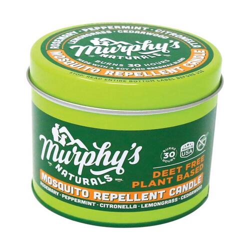 Insect Repellent Murphy's Naturals Candle For Mosquitoes/Other Flying Insects 9 oz - pack of 12