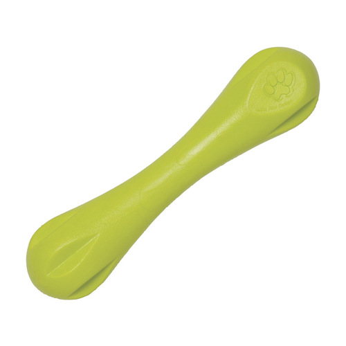 Chew Dog Toy Zogoflex Green Hurley Bone Plastic Large in. Green