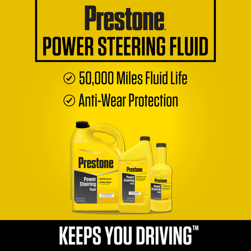 PRESTONE AS261Y-XCP12 Power Steering Fluid 32 oz - pack of 12