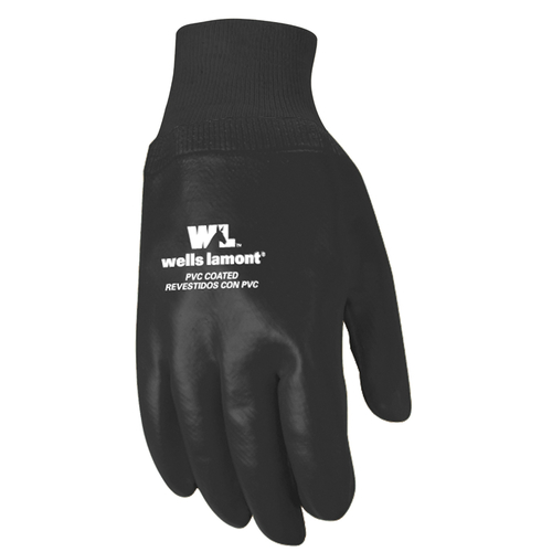 Wells Lamont 150 Chore Gloves Men's Indoor/Outdoor Black One Size Fits All Black