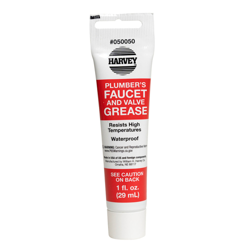 Harvey 050050-48 Faucet/Valve Grease, 1 oz Amber