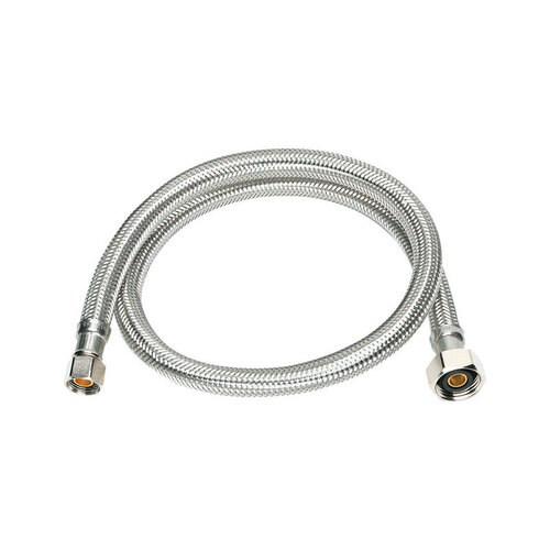 Homewerks 7223-36-38-2 Faucet Supply Line 3/8" Compression T X 1/2" D Compression 36" Braided Stainless Steel Faucet Suppl