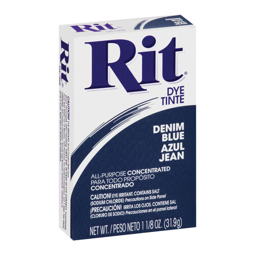 Rit 83361XCP6 Dye Denim Blue For Fabric Denim Blue pack of 6