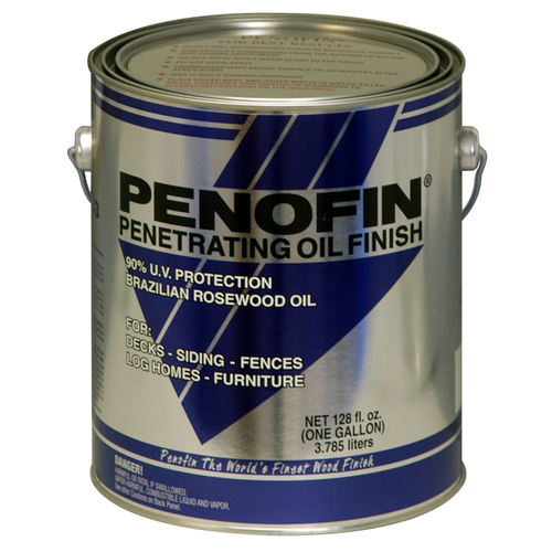Penofin F5ECHGA Penetrating Wood Stain Semi-Transparent Chestnut Oil-Based 1 gal Chestnut